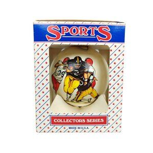 Vintage Pittsburgh Steelers Football Collectible Christmas Ornament Topperscot